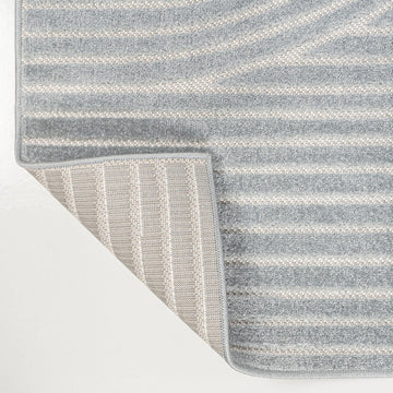 Skagen Minimalist Curve Geometric Area Rug